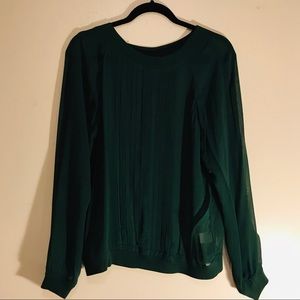 Anthropology see through blouse